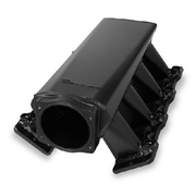 Holley 820032 Black Sniper EFI Sheet Metal Fabricated Intake Manifold, Hi-Ram LS1/2/6 w/ 92mm TB Opening & Fuel Rail Kit - MailOrder Tuner
