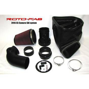 Roto-fab 2016-19 Camaro SS Cold Air Intake System with Dry Filter and Sound Tube Delete - MailOrder Tuner
