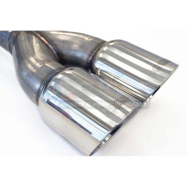 TSP 98-02 LS1 F-Body 3-1/2" Cat-Back Exhaust System With Integrated Exhaust Cutout - 304 Stainless Steel - MailOrder Tuner