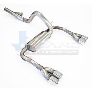 TSP 98-02 LS1 F-Body 3-1/2" Cat-Back Exhaust System With Integrated Exhaust Cutout - 304 Stainless Steel - MailOrder Tuner