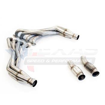 2016+ Camaro SS 1-7/8" Stainless Steel Long Tube Headers & Off-Road Connection Pipes - MailOrder Tuner
