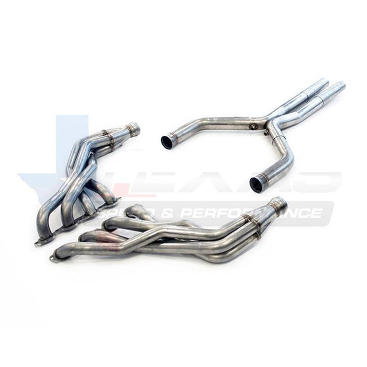 TSP 2016+ Camaro SS 1-7/8" Stainless Steel Long Tube Headers & 3" Stainless Steel Off-Road X-Pipe - MailOrder Tuner