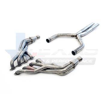 TSP 2016+ Camaro SS 2.00" Stainless Steel Long Tube Headers & 3" Stainless Steel Off-Road X-Pipe - MailOrder Tuner