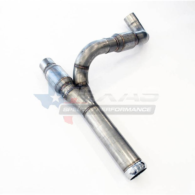 TSP 304 Stainless Steel Catted Y-Pipe for 2014+ 5.3L Chevy/GMC Trucks - MailOrder Tuner
